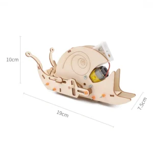 DIY Bionic Electric Snail Model Physical Science Experiment Tool Pack Teaching Aids for Kids Educational Toys Building Block - Image 5