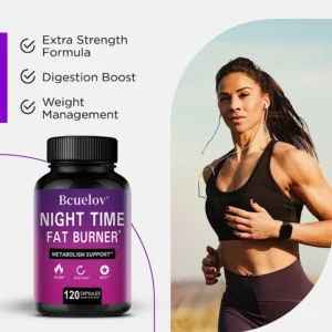Best Nighttime Fat Burner - Thermogenic Fat Burner, Natural Appetite Suppressant and Metabolism Booster, Immune Health - Image 4
