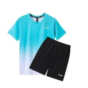 Loose Breathable Quick Dry Short Sleeve Shorts Fitness Training Casual Wear for Men And Women Spring Summer Sports Suit