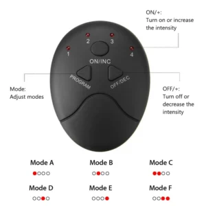 EMS Electrical Muscle Stimulator Fitness Lifting Buttock Abdomen Arms Legs Hip Trainer Toner Weight Loss Body Slimming Massager - Image 5