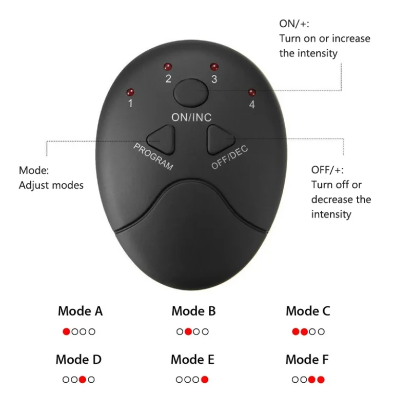 EMS Electrical Muscle Stimulator Fitness Lifting Buttock Abdomen Arms Legs Hip Trainer Toner Weight Loss Body Slimming Massager - Image 5