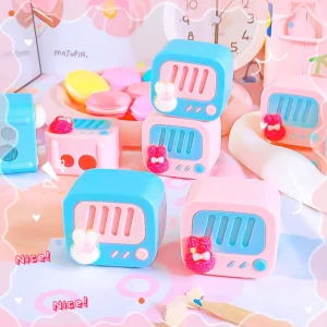 kawaii stationery for school supplies back to school useful accessories cute mini rabbit pencil sharpener teacher supplies - Image 6