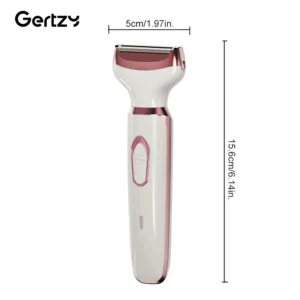 4-in-1 Rechargeable Electric Razor for Women - Face, Nose, Legs, Underarm, Bikini Trimmer - Wet & Dry, Painless Grooming Kit - Image 3