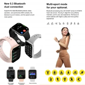 2025 New Men's Smart Watch Android IOS Mobile Bluetooth Call Blood Oxygen Monitoring Smart Watch Women Can Give Gifts - Image 5