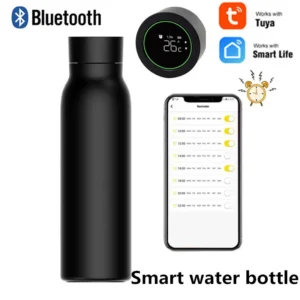 Tuya Bluetooth Smart Water Cup LCD Temperature Display Water Consumption Record Keep Warm Bottle Works With Tuya Smart Life APP - Image 2
