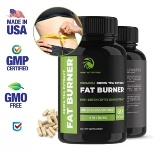 5-in-1 Premium Green Tea for Weight Loss | Belly Fat Burner, Metabolism Booster & Healthy Weight Management for Men and Women