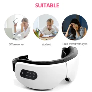 Smart Eye Massager Vibration Airbag Compress Eye Care Instrument Bluetooth Music Eye Massage Glasses Eye Relax Fatigue