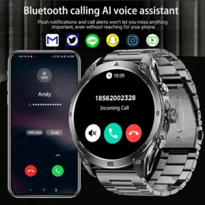 New For Xiaomi Military Smart Watch Men 10ATM Waterproof Outdoor Sport Fitness Tracker Health Monitor Bluetooth Call Smart Watch - Image 4