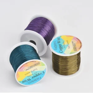 100M/roll Copper Wire 0.3/0.4/0.5mm Beading Cord DIY For Jewelry Making Accessories - Image 6