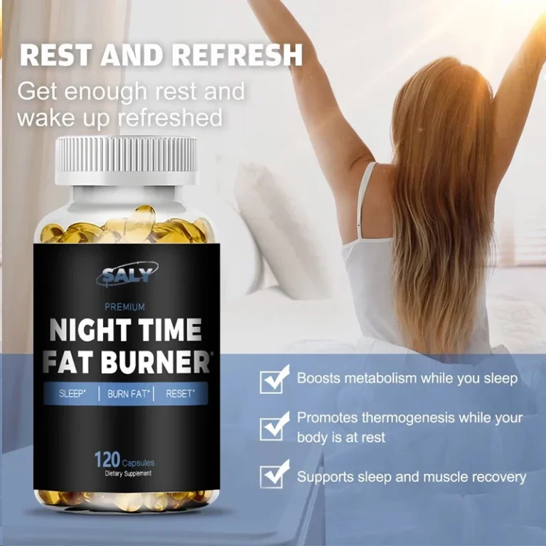 Nighttime Fat Burning Supplement - Promotes Sleep Quality, Powerful Tummy Control For Men And Women, Weight Management - Image 5