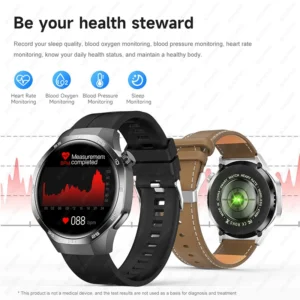 2025 New Watch 5 MAX Smart Watch HD AMOLED Screen NFC GPS Tracker Bluetooth Call Waterproof Sports Health Smartwatch Men Women - Image 4