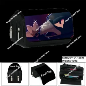Children's All Kinds Pencil Bag Nylon Pencil Case Children Black To School Supplies High Quality Stationery Bag - Image 3