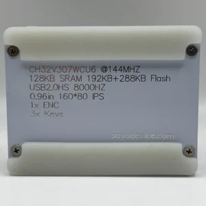 O3C SayoDevice OSU O3C Rapid Trigger Hall Switches Magnetic Pink Switches Keyboard With Knob Screen Copy Paste Shotcut - Image 4