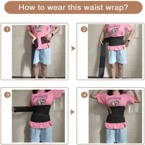 Waist Bandage Wrap Trimmer Belt Waist Trainer Body Shapewear Tummy Woman Flat Belly Slimming Gain Postpartum Sheath Belt Corse - Image 2