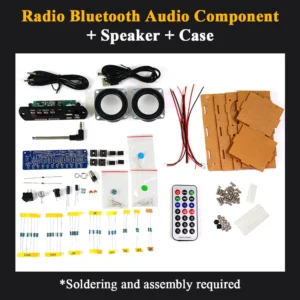 DIY Bluetooth Speaker Kit with FM Radio 87.5-108MHZ DIY Soldering Project Practice Electronic Kit Solder Assembly U Disk TF - Image 6
