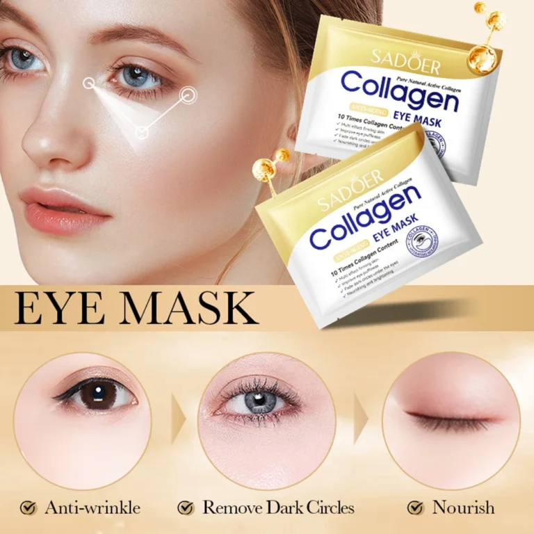 1-10pcs Crystal Collagen Eye Mask Anti Dark Circles Remove Eyes Bags Moisturizing Eyes Patches Gel Masks Skin Care - Image 4