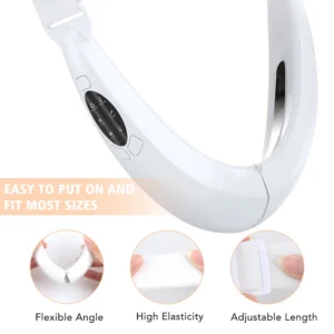EMS Double Chin V Shape Lift Belt Facial Lifting Massager 5 Modes Face Slimming Vibration Face Lift Tighten Device Skin Care - Image 2