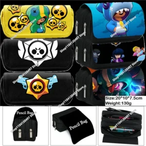 Children's All Kinds Pencil Bag Nylon Pencil Case Children Black To School Supplies High Quality Stationery Bag