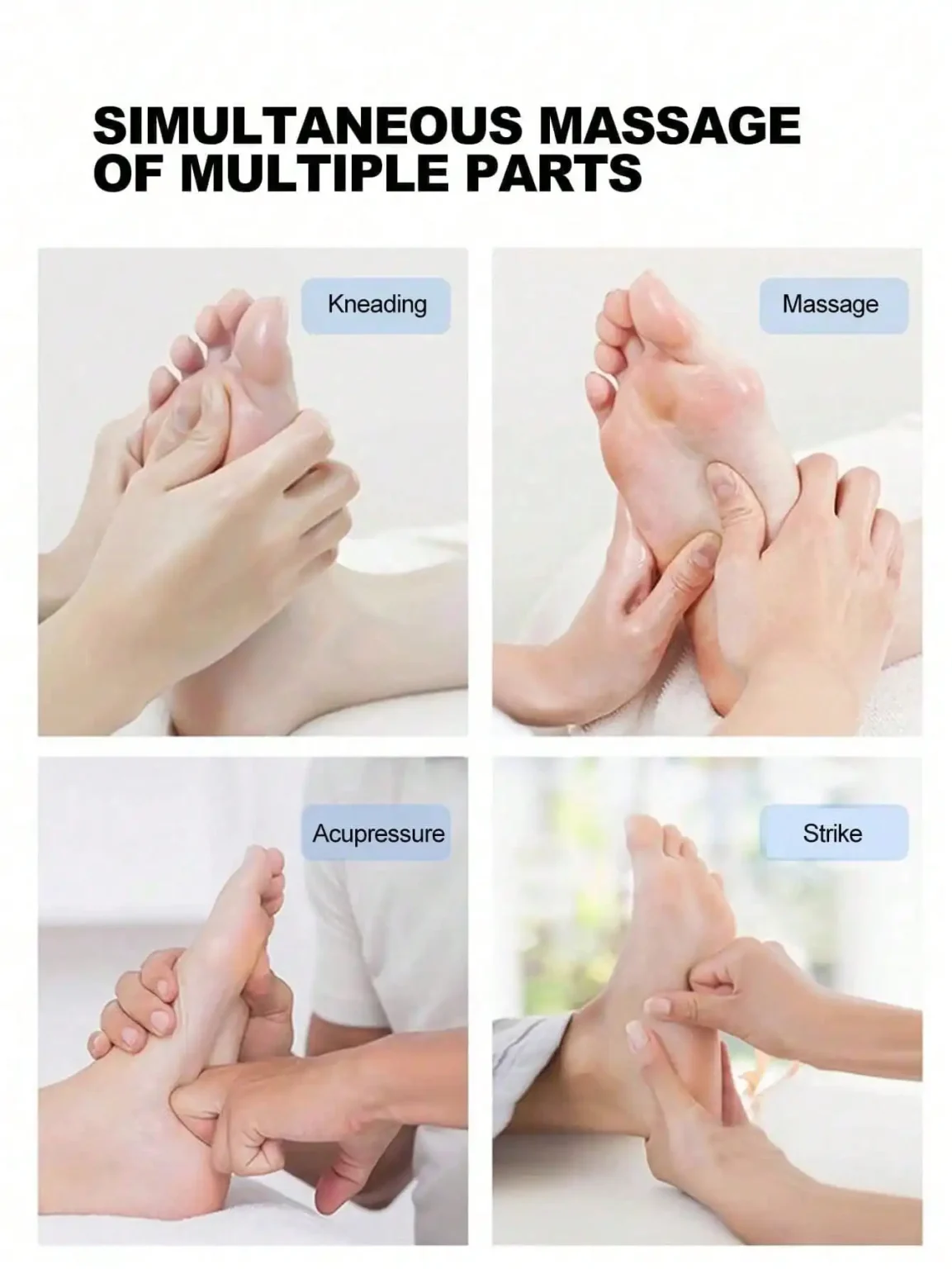 Foot Massager Pulse Foot Massage Device EMS Physical Therapy Acupoint Foot Massage Machine Foot Massage Pad - Image 2