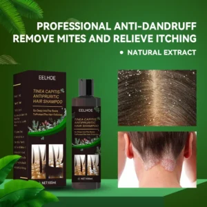 100ml Eelhoe Shampoo Anti-Itching Shampoos Anti-Dandruff Anti-Itching Shampoo Anti-Shedding Refreshing Shampoo Profissional - Image 2