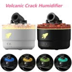 Volcanic Crack Light Cannons Humidifier Essential Oil Diffuser Cannon Blast Aroma Humidifier Aromatherapy Diffuser for Bedroom