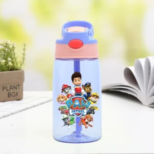 Paw Patrol Water Cup with Draw for Boys Girls Anime Cartoon Cute Cups Students Portable Sports Water Bottle Children Kawaii Cup - Image 4