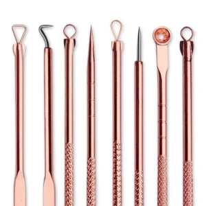 4Pcs Blackhead Removal Needles Black Dots Cleaner Stainless Steel Spot Extractor Acne Treatment Needle Face Clean Care Tool - Image 3