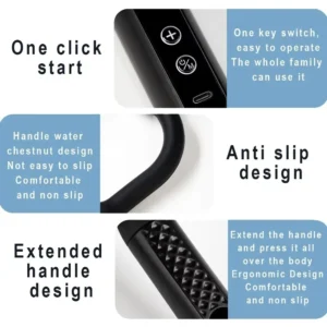 Smart Massage Gun Electric Massager Massage Hammer Rechargeable Home Handheld Hammer Back Artifact Body Massager - Image 6