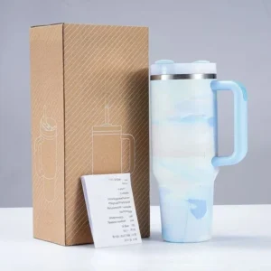 2025 New HOT Large Capacity 40Oz Stainless Steel Vacuum Flask - Insulated Tumbler Cup with Lids and Straws, Perfect for Travel - Image 6