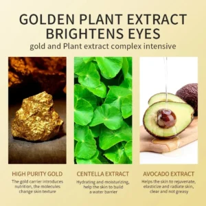 60/120 Pieces Eye Mask Avocado Gold Moisturize Firming Improve Eye Bags Eye Patches Anti Wrinkle Eye Patches for Dark Circles - Image 5
