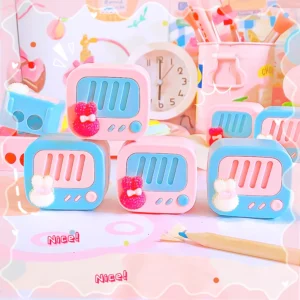 kawaii stationery for school supplies back to school useful accessories cute mini rabbit pencil sharpener teacher supplies