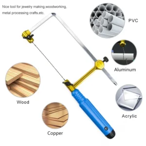 CMCP Adjustable Saw Bow U Type Saw Bow Cutting Tool For Wooden Handle Of Jewelry Saw Frame Hand Tools Jeweler's Saw Frame - Image 6