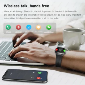 2025 New Watch 5 MAX Smart Watch HD AMOLED Screen NFC GPS Tracker Bluetooth Call Waterproof Sports Health Smartwatch Men Women - Image 5