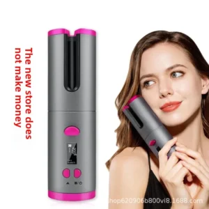 Portable Smart Wireless Automatic Hair Curler Comb Multi-Purpose Lazy USB Electric Hair Curling Rod Set Salon Tool Accessories