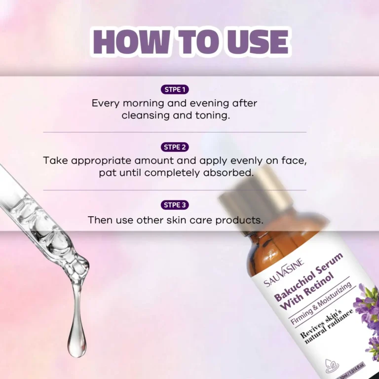 30ML Bakuchiol Serum With Retinol Skin Moisturizing & Firming Smooth Fine Lines Essence for Wrinkles Anti-aging Serum for Women - Image 5