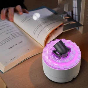 Volcanic Crack Light Cannons Humidifier Essential Oil Diffuser Cannon Blast Aroma Humidifier Aromatherapy Diffuser for Bedroom - Image 5