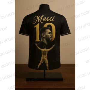 Spain MESSI AI Design Football Jersey Men’s Breathable Soccer Shirt Short Sleeve Sportswear Training Top Fan Gift - Image 2