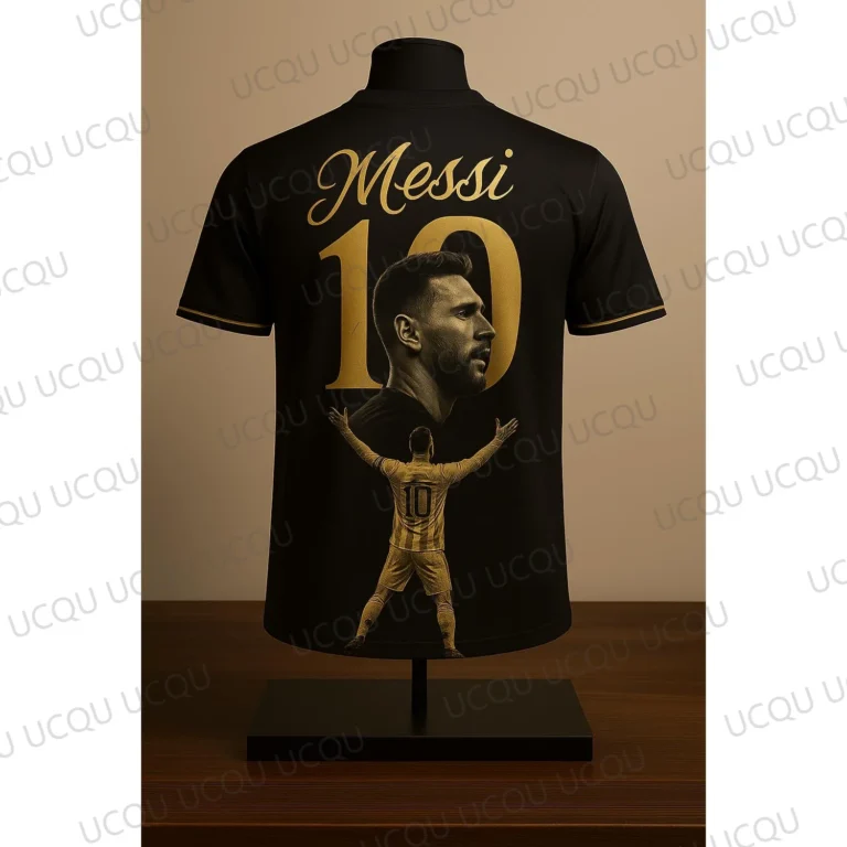 Spain MESSI AI Design Football Jersey Men’s Breathable Soccer Shirt Short Sleeve Sportswear Training Top Fan Gift - Image 2