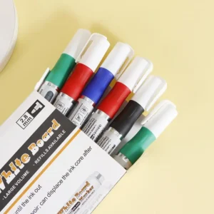 4/12 Pcs Erasable Whiteboard Markers,Colorful,Replaceable Refill Fiber Tip,For Teaching and Meeting Pen Office&School supplies - Image 2