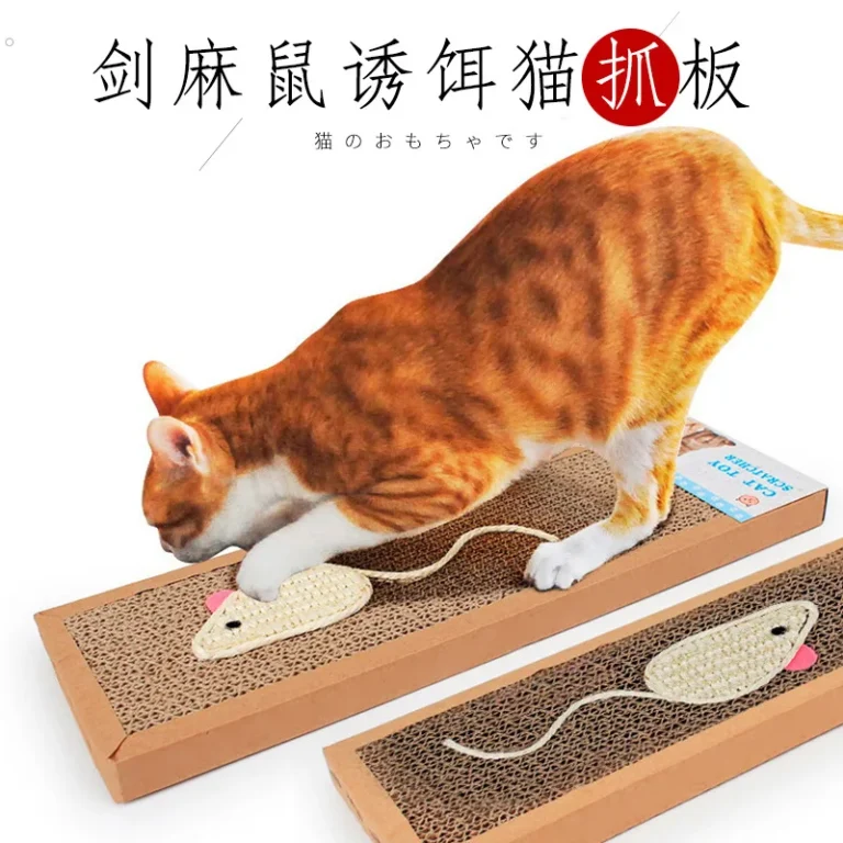 Cat Scratching Board Protect Furniture Grinding Claw Toys Oval Corrugated Paper Wear-resistant Cat Nest Cat Accessories - Image 6