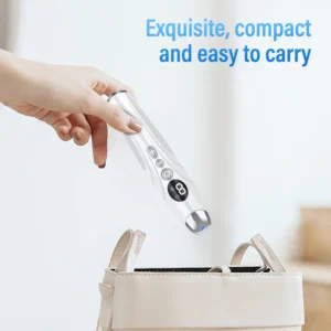 New 8 Gear Electric Eye Massager Pen LED Photon Therapy Temperature Heating Vibration Lighten Dark Circles Bags USB Charging - Image 5