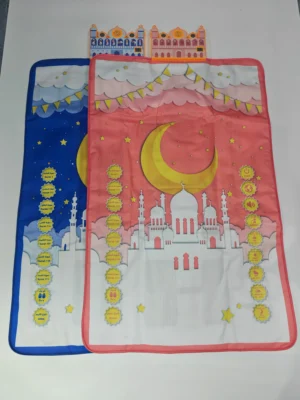 Multifunctional Sajadah Handmade Smart Interactive Electronic Children Prayer Mat for Learning Toys for Jouet Islam Kids Custom - Image 6