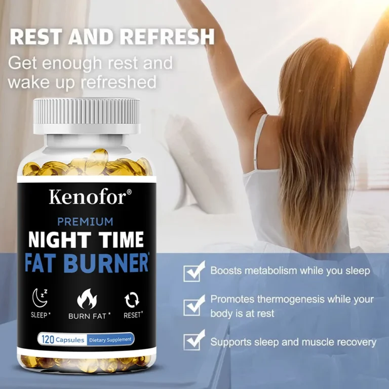 Nighttime Fat Burner Supplement - for Weight Loss, Boost Metabolism, Suppress Appetite Diet,Healthy Weight Management - Image 5