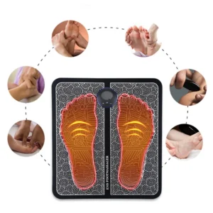 Remote EMS Foot Massager Pad Portable Electric Muscle Stimulation Massage Mat Improve Blood Circulation Relief Pain Relax Feet - Image 4