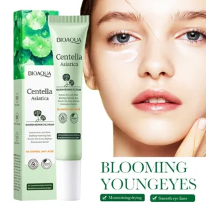 1/2/3pcs BIOAQUA Centella Asiatica Eye Cream Anti Dark Circles Removal Eye Bags Moisturizing Firming Eyes Creams Skin Care - Image 2