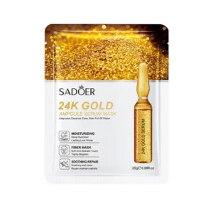 24K Gold Vitamin C Hyaluronic Acid Facial Masks for Face Moisturizing Firming Hydrating Face Mask Facial Skin Care M8U4 - Image 5