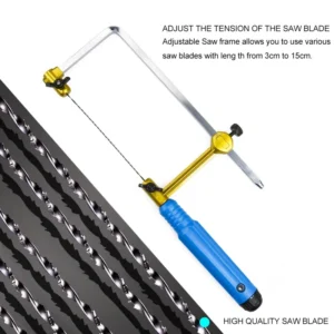 CMCP Adjustable Saw Bow U Type Saw Bow Cutting Tool For Wooden Handle Of Jewelry Saw Frame Hand Tools Jeweler's Saw Frame - Image 2