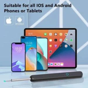 Wireless Smart Visual Ear Cleaner Otoscope Ear Wax Removal Tool With 1296P Camera Ear Endoscope Ear Tools Health Care Kit - Image 4
