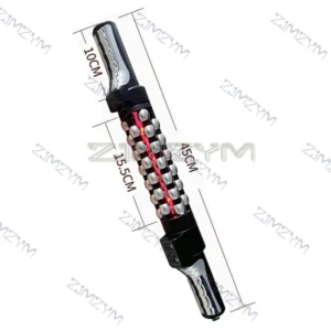 Relaxed Red Light Heated Massage Device 360 Rotating Inner Ball Muscle Relaxation Massage Roller For Whole Body Anti Cellulite - Image 2
