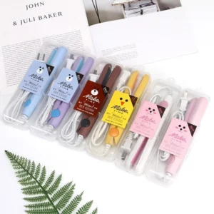 Hair Straightener Flat Iron 2 in 1 Mini Bangs Hair Straightener Beauty Flat Iron Heating Curler Ceramic Tourmaline Plate - Image 2